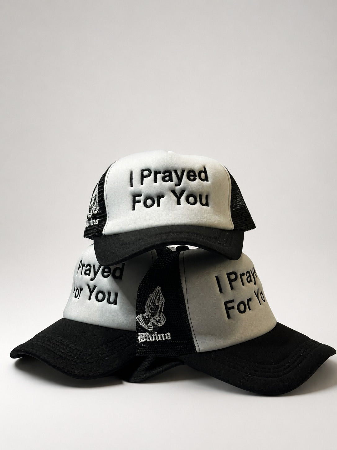 I Prayed For You trucker cap — Divino Drop 00